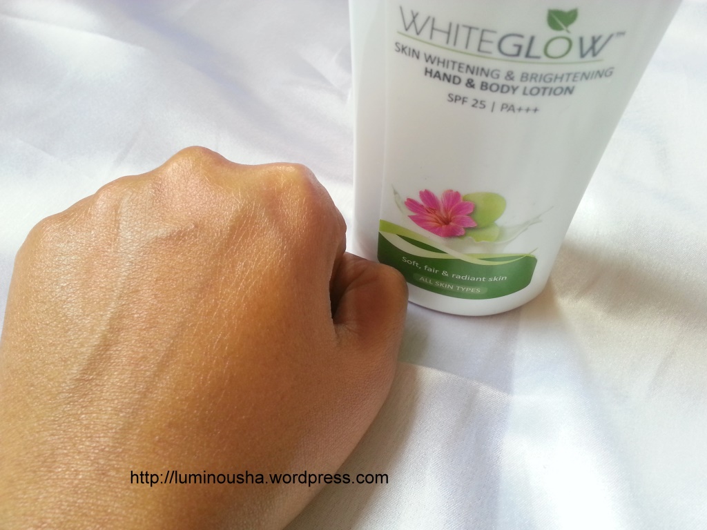 Lotus WhiteGlow Skin Whitening and Brightening Hand and Body Lotion